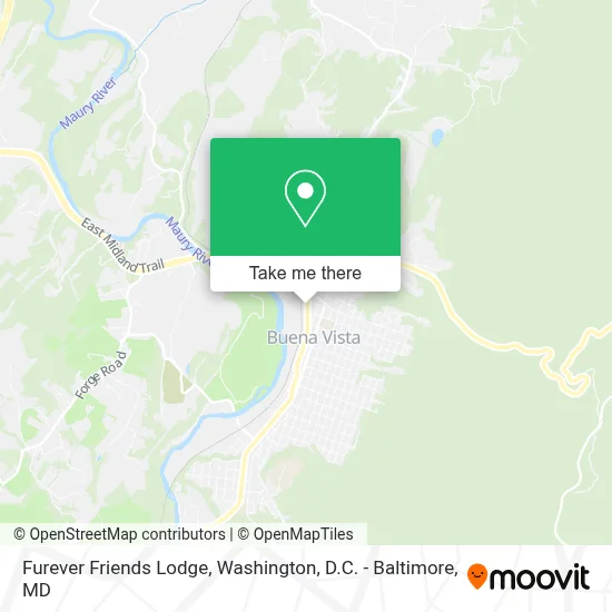 Furever Friends Lodge map