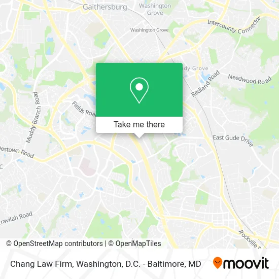 Chang Law Firm map