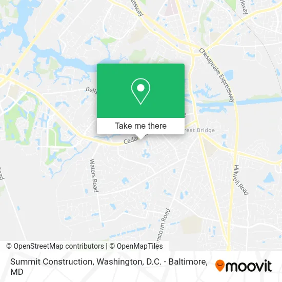 Summit Construction map