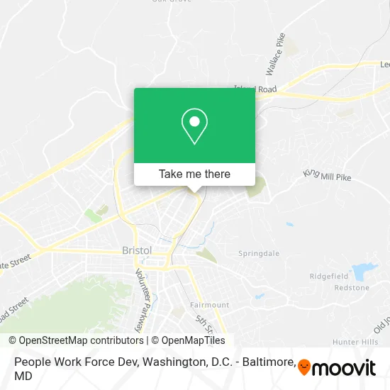 People Work Force Dev map