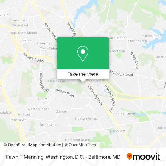 Fawn T Manning map