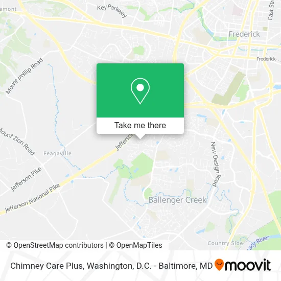 Chimney Care Plus map
