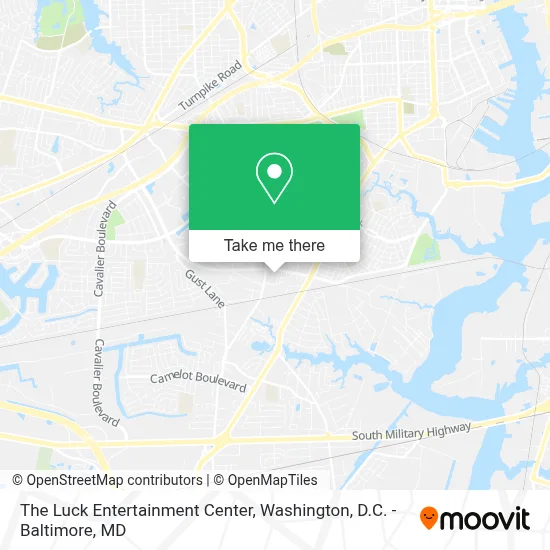 The Luck Entertainment Center map