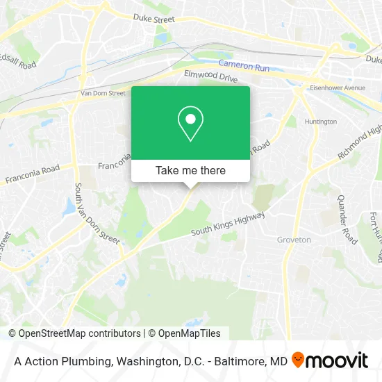 A Action Plumbing map
