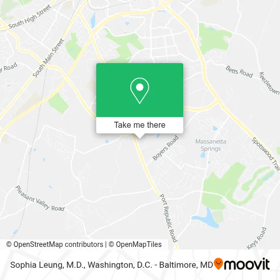 Sophia Leung, M.D. map