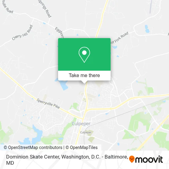 Dominion Skate Center map