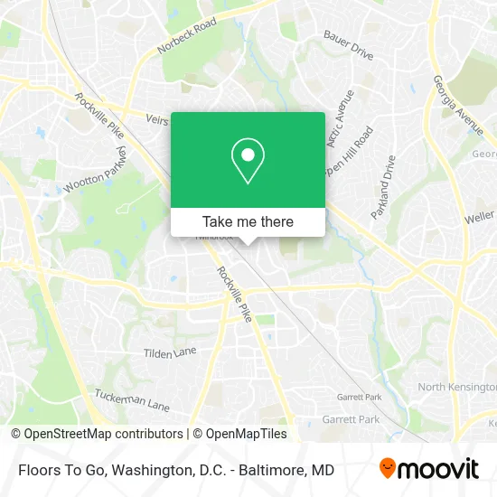 Floors To Go map