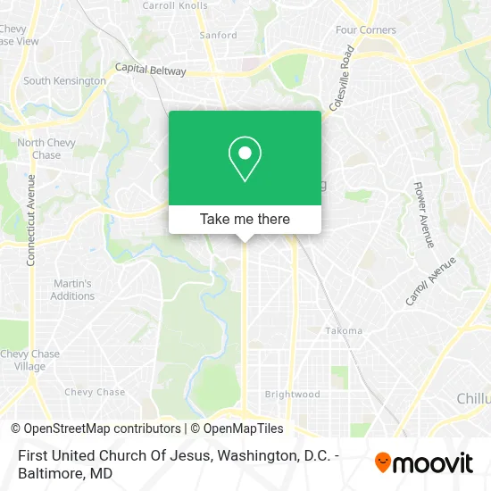 First United Church Of Jesus map