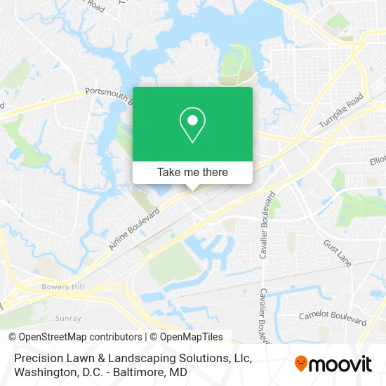 Precision Lawn & Landscaping Solutions, Llc map