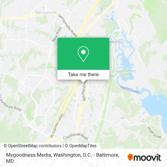 Mygoodness Media map