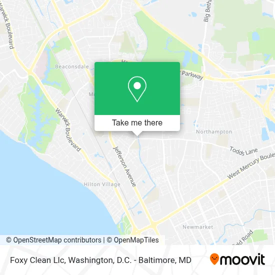 Foxy Clean Llc map
