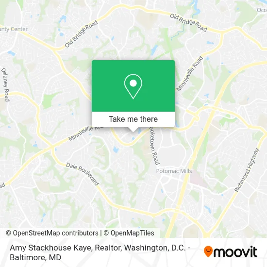 Amy Stackhouse Kaye, Realtor map