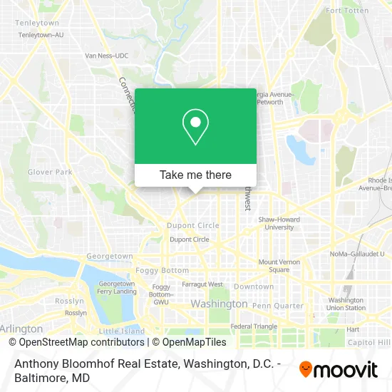 Anthony Bloomhof Real Estate map