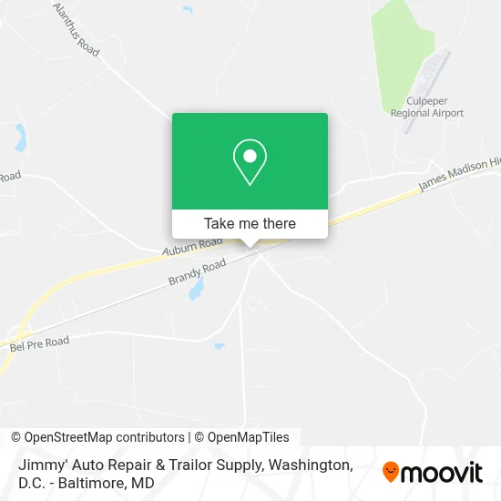 Jimmy' Auto Repair & Trailor Supply map