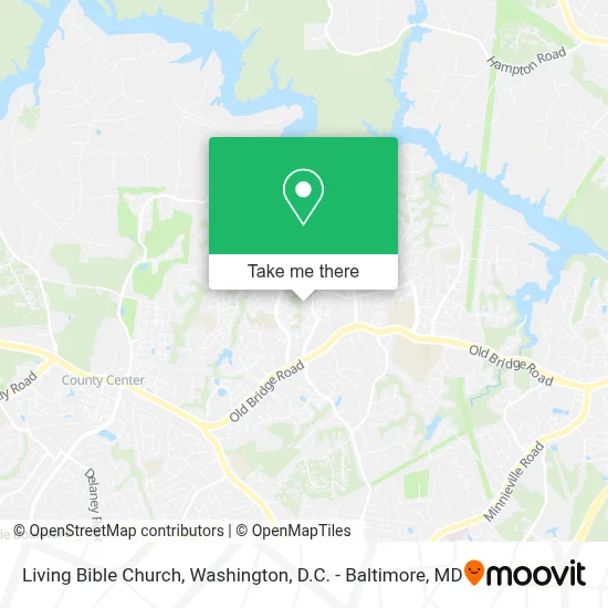 Living Bible Church map