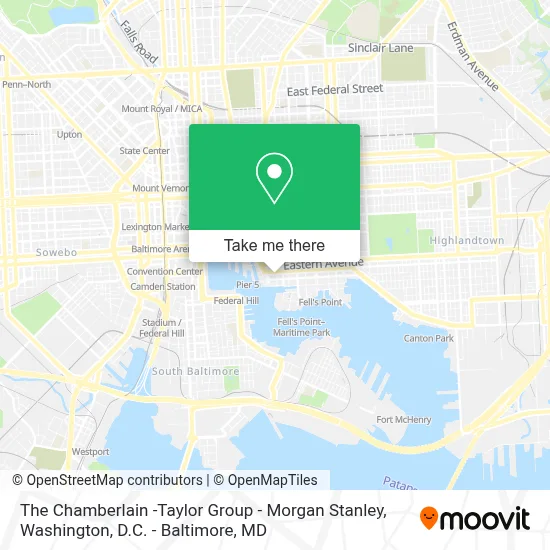 The Chamberlain -Taylor Group - Morgan Stanley map