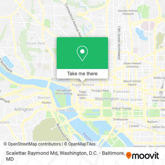 Scalettar Raymond Md map