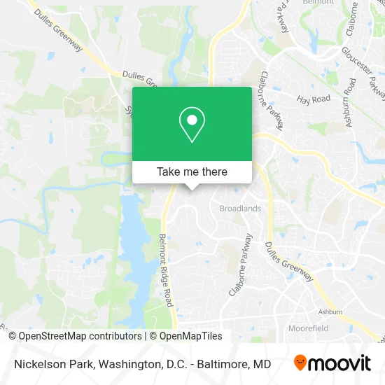 Nickelson Park map