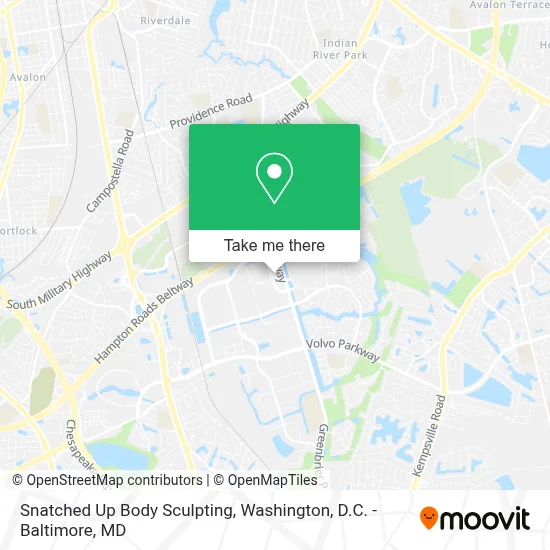 Snatched Up Body Sculpting map
