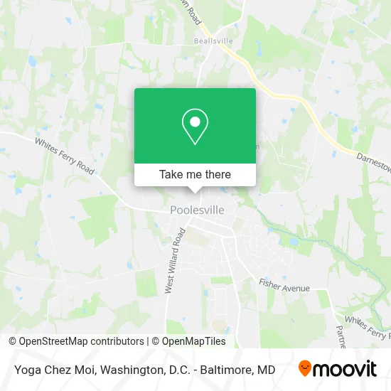 Yoga Chez Moi map