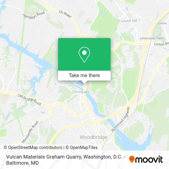 Vulcan Materials Graham Quarry map