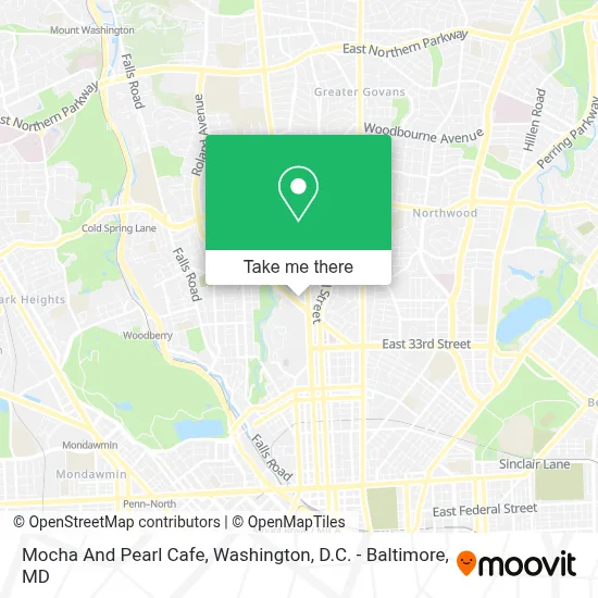 Mocha And Pearl Cafe map