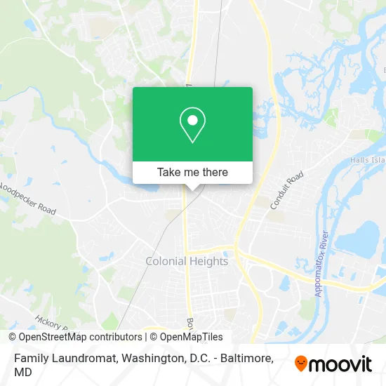 Family Laundromat map