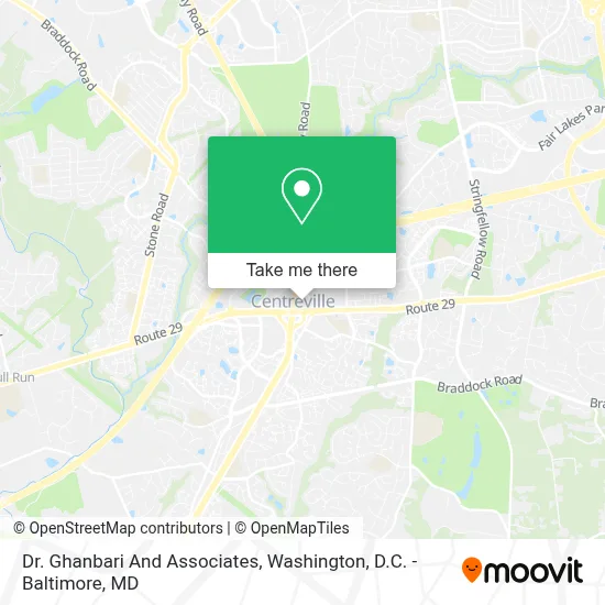 Dr. Ghanbari And Associates map