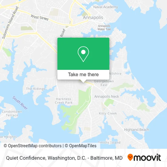 Quiet Confidence map