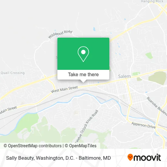 Sally Beauty map