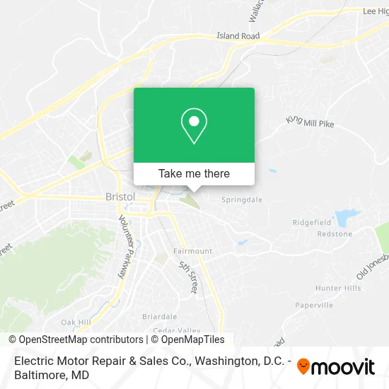 Electric Motor Repair & Sales Co. map