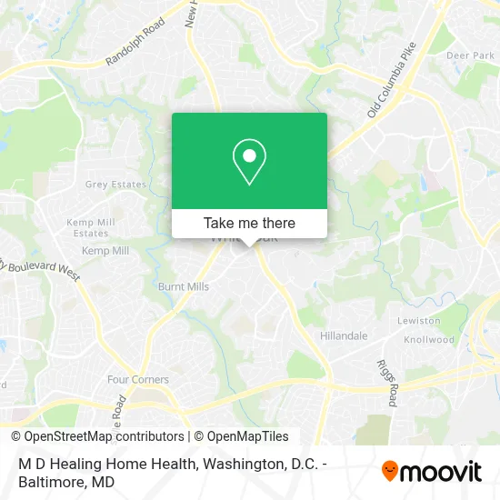 M D Healing Home Health map