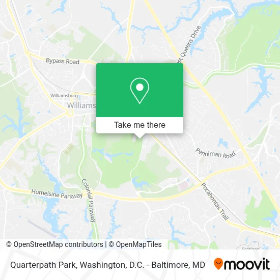 Quarterpath Park map