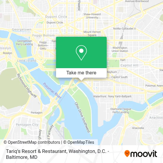 Tariq's Resort & Restaurant map