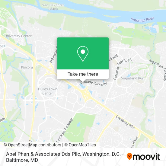Abel Phan & Associates Dds Pllc map