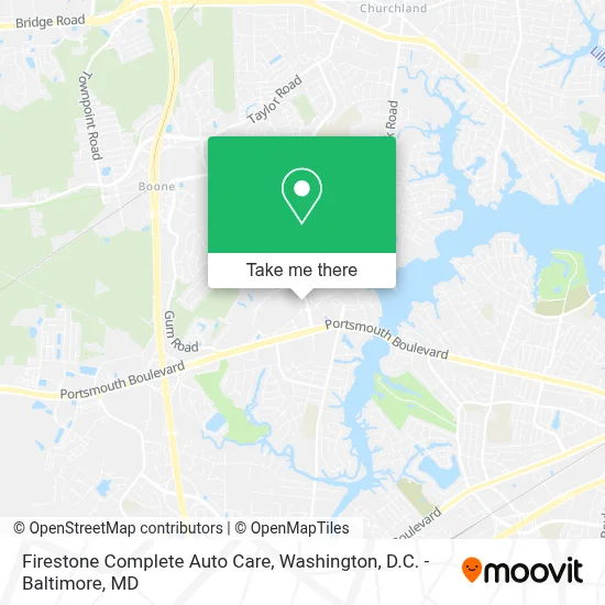Firestone Complete Auto Care map
