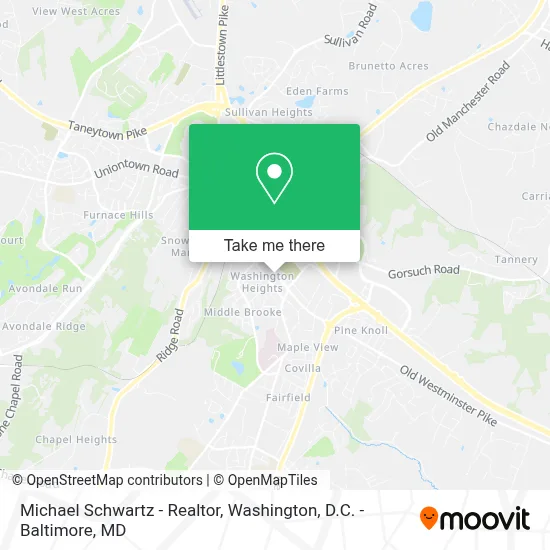 Michael Schwartz - Realtor map
