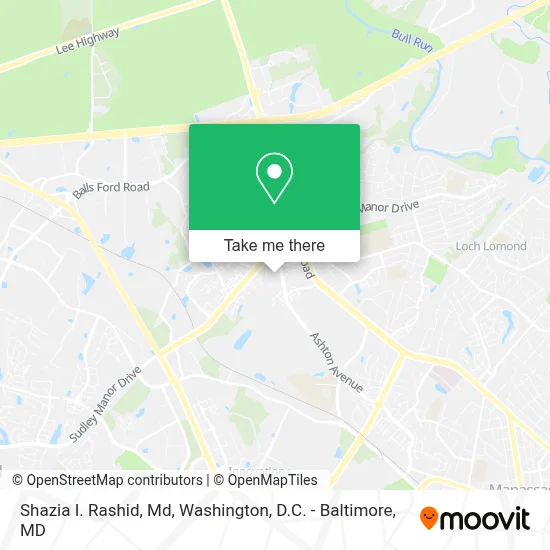 Shazia I. Rashid, Md map