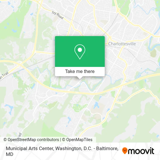 Municipal Arts Center map