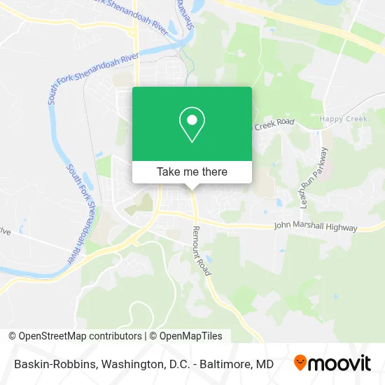 Baskin-Robbins map
