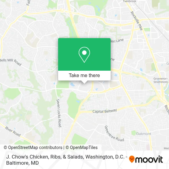 J. Chow's Chicken, Ribs, & Salads map