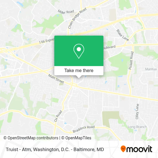 Truist - Atm map