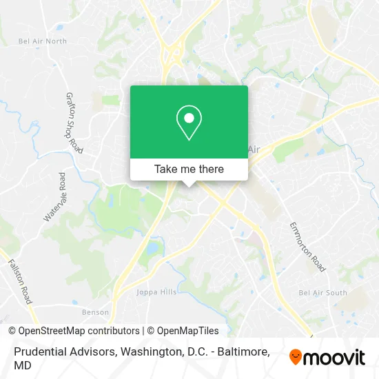 Prudential Advisors map