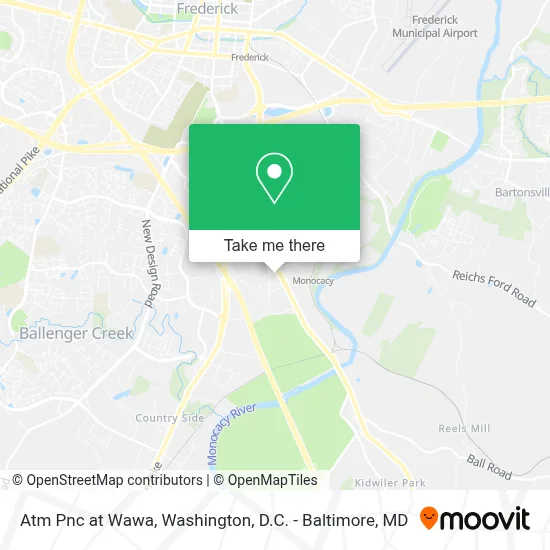 Atm Pnc at Wawa map