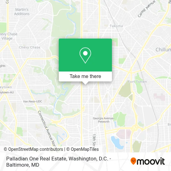 Palladian One Real Estate map