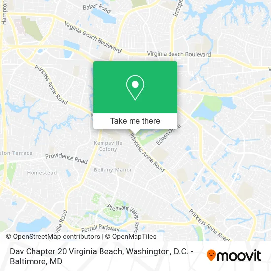 Dav Chapter 20 Virginia Beach map