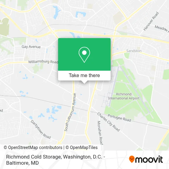 Richmond Cold Storage map