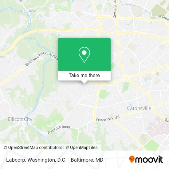 Labcorp map
