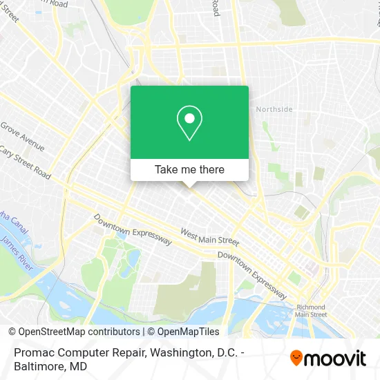 Promac Computer Repair map