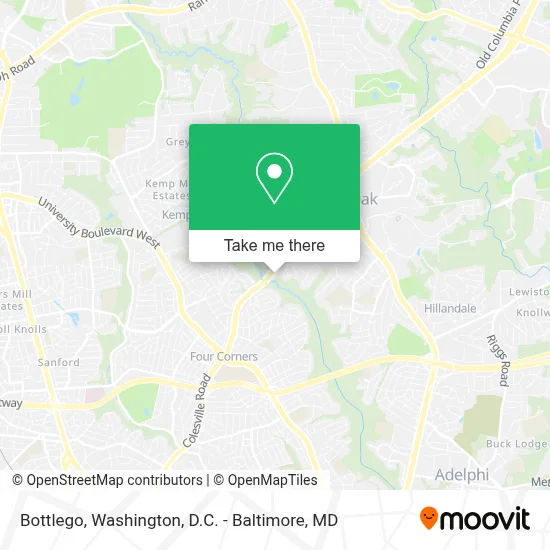 Bottlego map